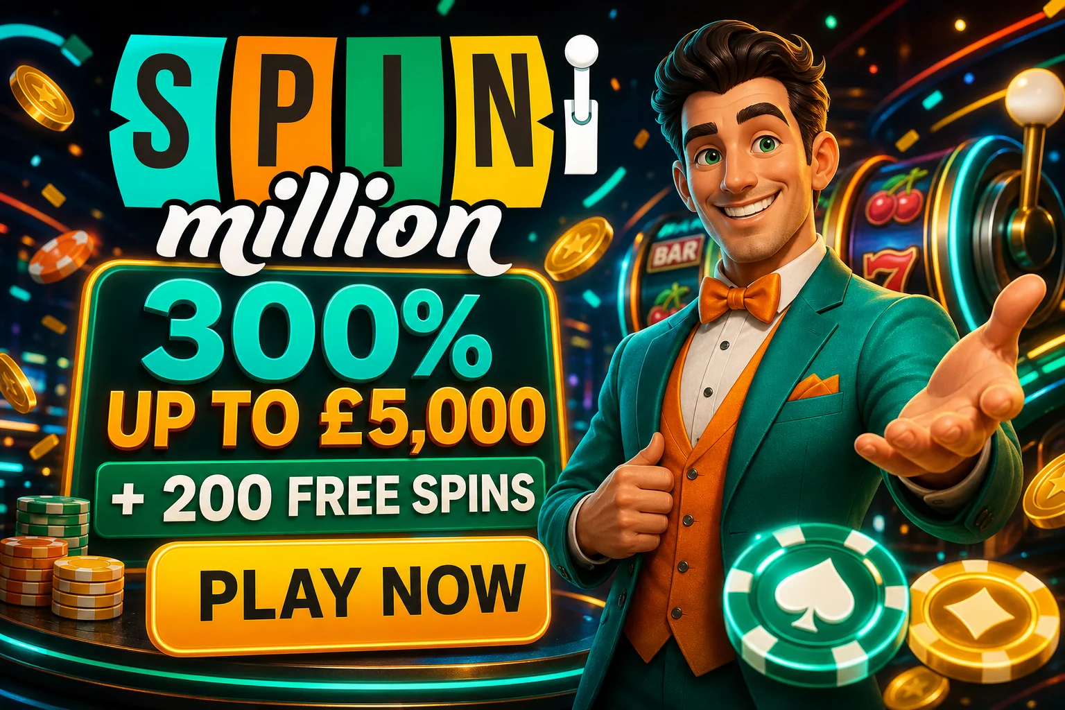 Spinmillion casino promotion
